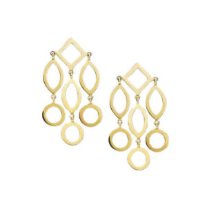 Home Gold earrings