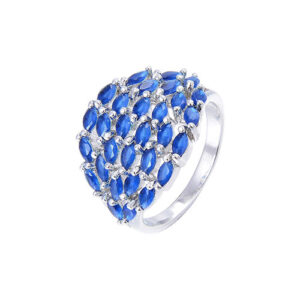 Home Blue Gem Ring